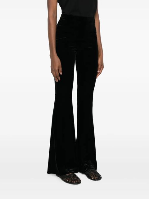 Maje flared trousers - Black