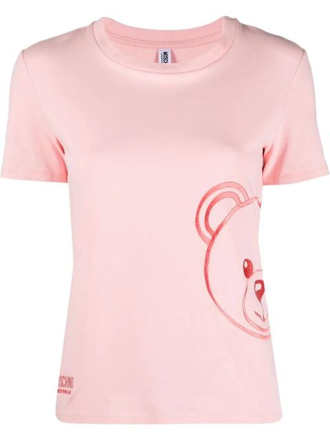 Moschino Teddy Bear motif pyjama top - Pink - zdjęcie produktu nr 1
