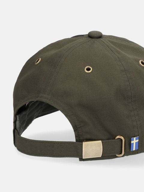 Fjallraven czapka z daszkiem Vidda kolor zielony z aplikacją F77357 - zdjęcie produktu nr 2