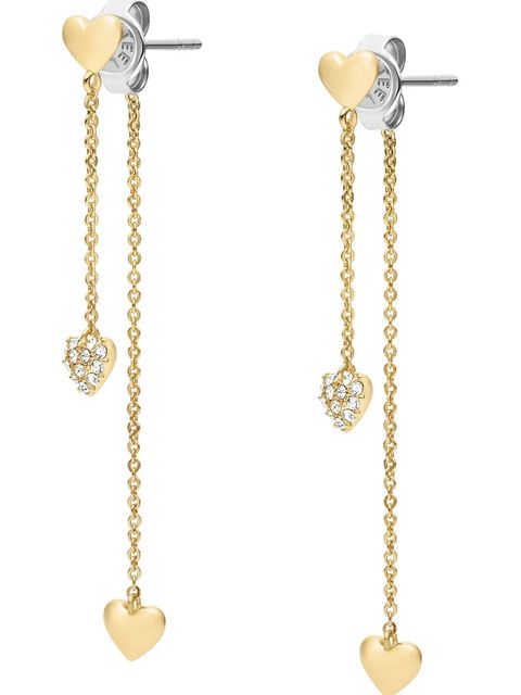 Fossil kolczyki damskie kryształowe Sutton - zdjęcie produktu nr 1