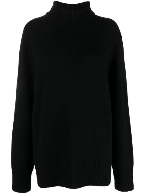 The Row Stepny wool-cashmere jumper - Black - zdjęcie produktu nr 1