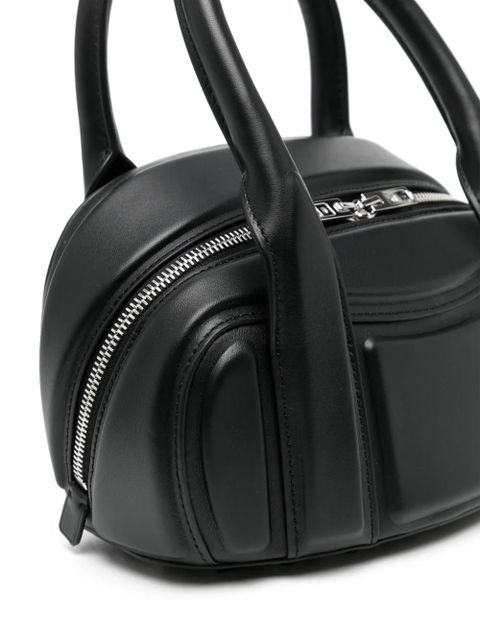 Alexander Wang small Roc panelled leather bag - Black