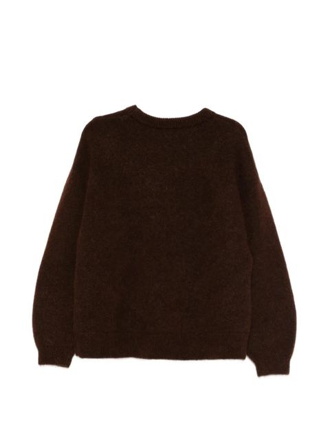 ALEMAIS Maroc-embroidered sweater - Brown - zdjęcie produktu nr 2