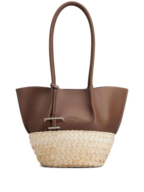 Tod's small Bux tote bag - Brown - zdjęcie produktu nr 1