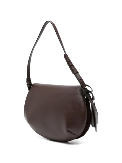NEOUS Libra chain-detail shoulder bag - Brown