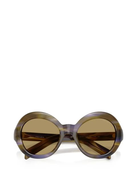 Prada Eyewear round-frame sunglasses - Brown