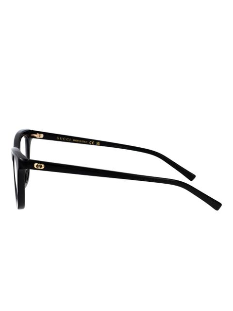 Gucci Eyewear cat eye-frame glasses - Black - zdjęcie produktu nr 2
