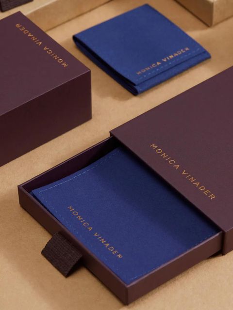 Monica Vinader 14kt recycled yellow gold diamond bracelet - zdjęcie produktu nr 2