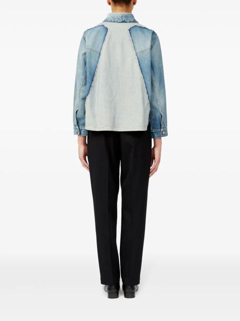 MM6 Maison Margiela panelled jacket - Blue