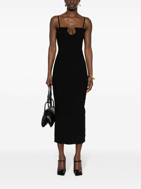 Jacquemus La Robe Sierra knit dress - Black