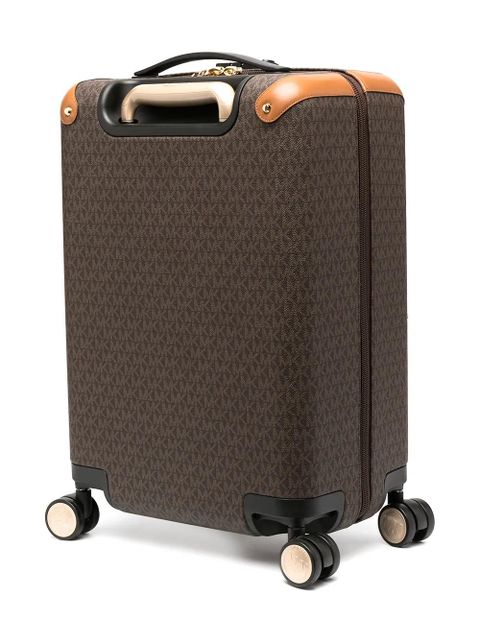 Michael Kors monogram logo print suitcase - Brown - zdjęcie produktu nr 2