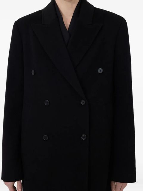 LouLou de Saison Rosco double-breasted coat - Black