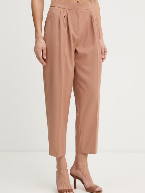 Twinset spodnie damskie z dodatkiem wełny - zdjęcie produktu nr 1