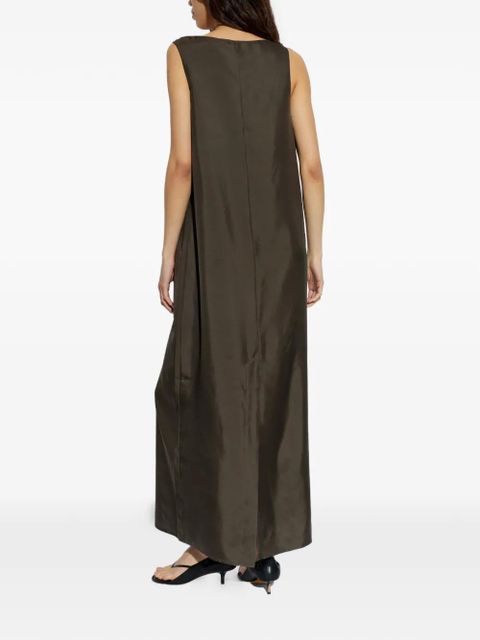 Róhe scoop-neck maxi dress - Green