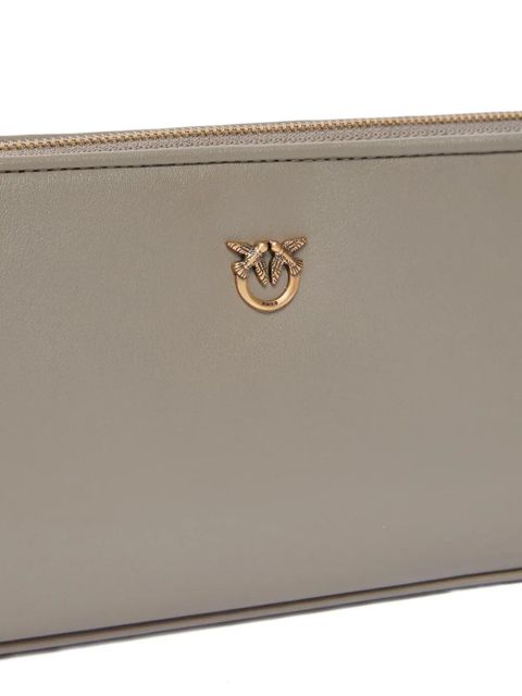 PINKO zip-fastening leather mini bag - Grey