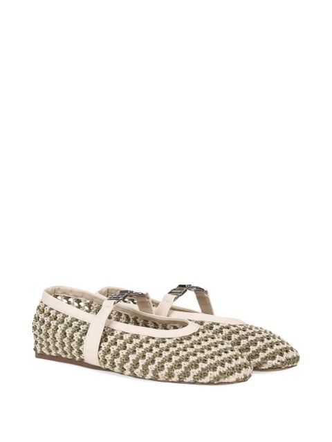 GCDS woven ballet flats - Neutrals - zdjęcie produktu nr 2