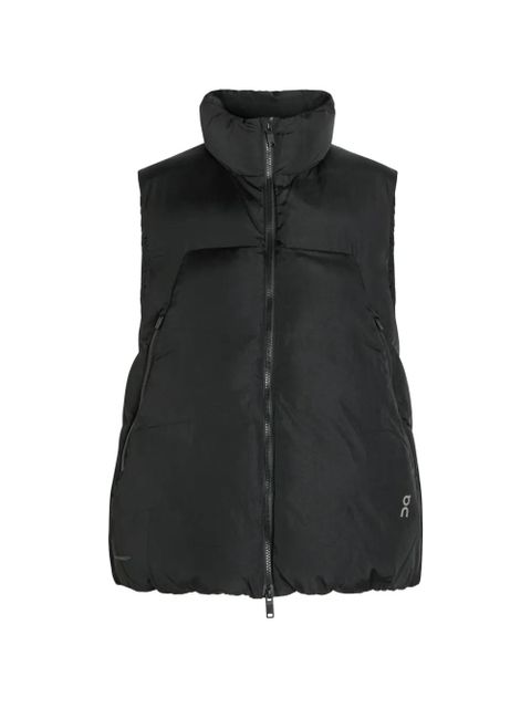 On Running zip-up gilet - Black - zdjęcie produktu nr 1