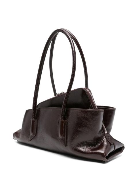 The Attico small La Passeggiata tote bag - Brown