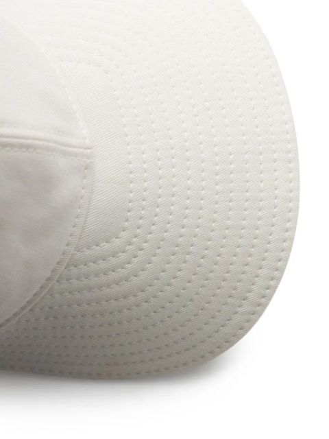 Prada satin baseball cap - Neutrals