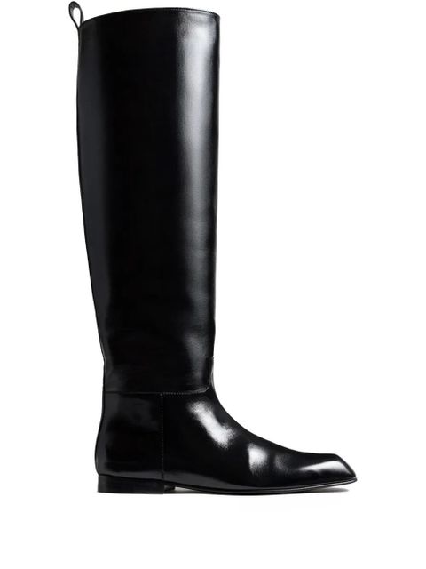 KHAITE Colt knee high boots - Black - zdjęcie produktu nr 1