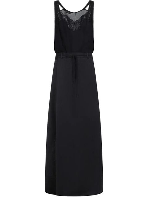 Balenciaga patched maxi dress - Black - zdjęcie produktu nr 1