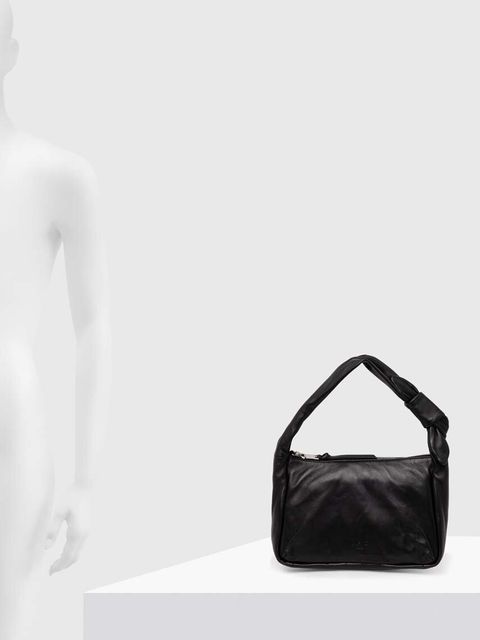 IRO torebka skórzana kolor czarny WF47NOUE