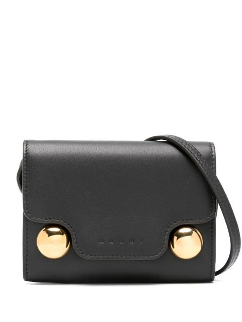 Marni logo-debossed wallet - Black - zdjęcie produktu nr 1