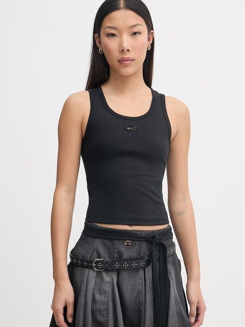 Diesel top damski bawełniany z elastanem T-ANKY-TAIL - zdjęcie produktu nr 2