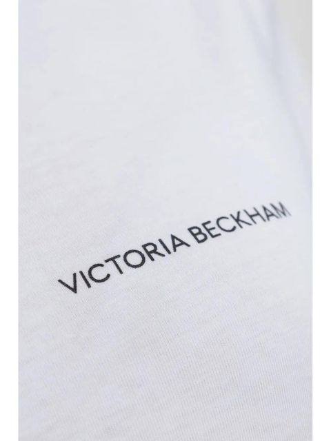 Victoria Beckham logo-print T-shirt - White