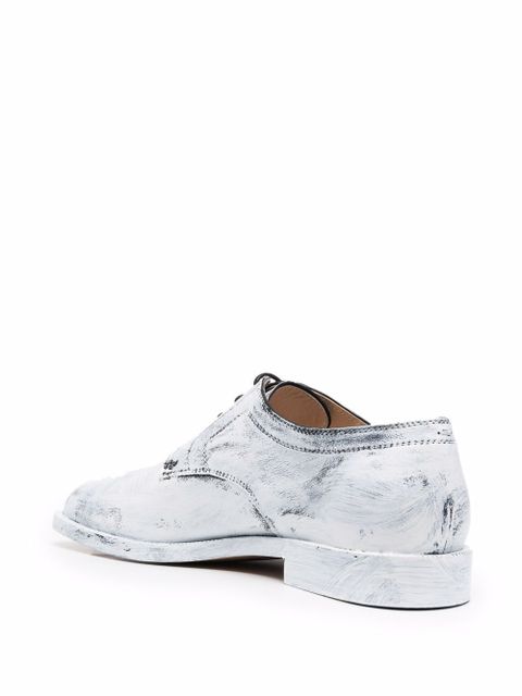 Maison Margiela Tabi Bianchetto leather brogues - White
