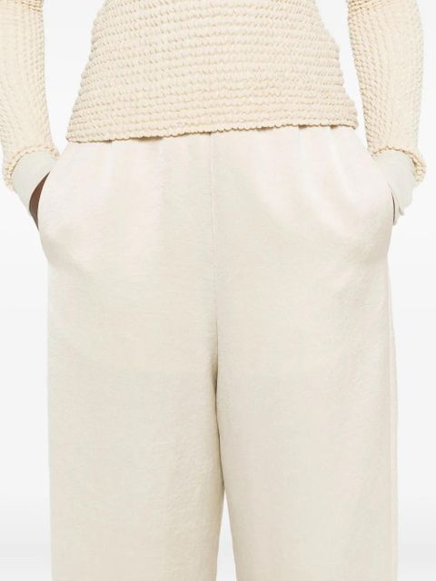 Nanushka elastic-waist trousers - Neutrals