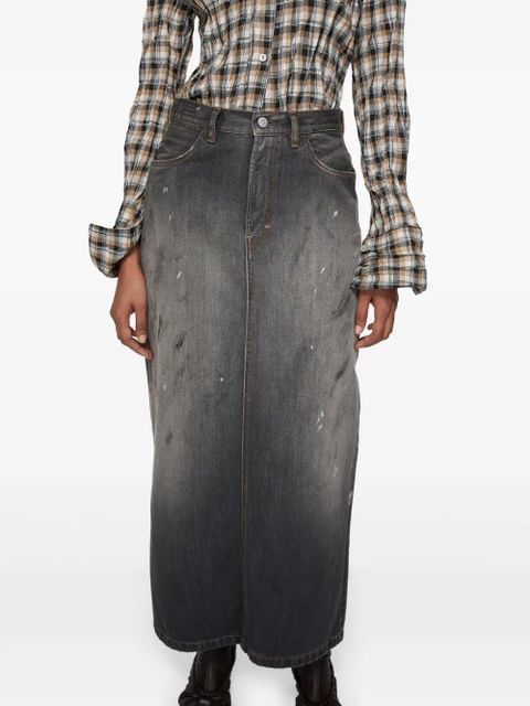 Acne Studios denim skirt - Black - zdjęcie produktu nr 2