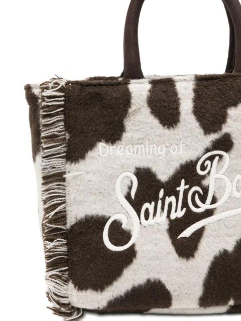 MC2 Saint Barth Vanity cow-print tote bag - Neutrals - zdjęcie produktu nr 2