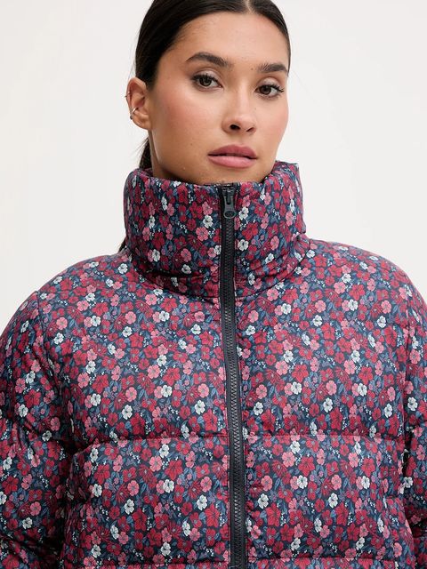 Helly Hansen kurtka JADE damska kolor bordowy zimowa 53109