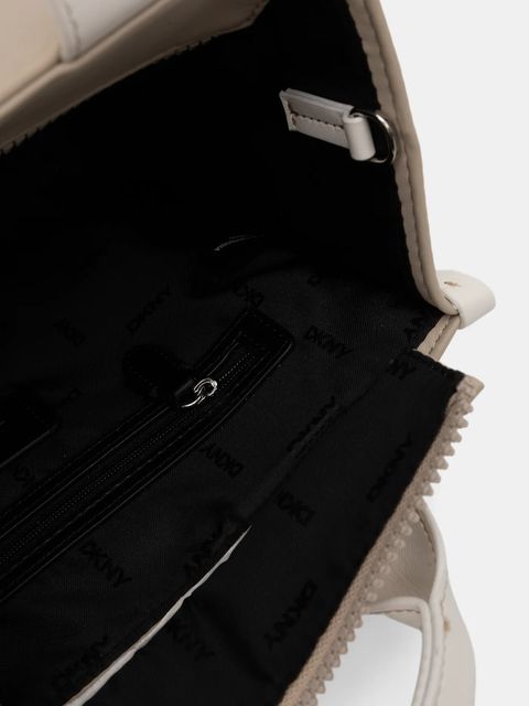 Dkny torebka kolor beżowy R52AZC80