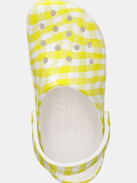 Crocs klapki Classic Gingham Clog