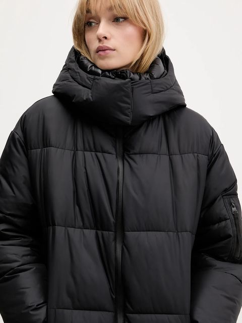 Hugo Blue kurtka kolor czarny zimowa 50546807