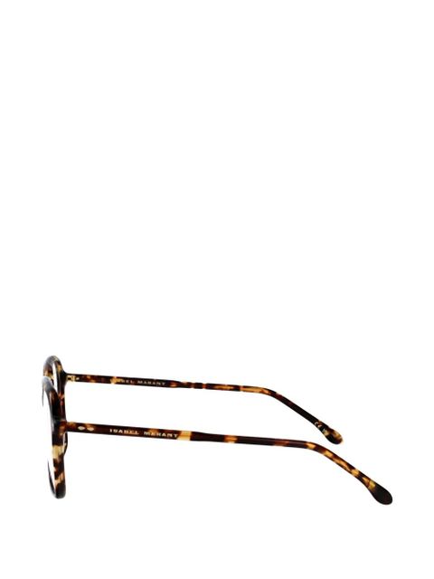 Isabel Marant Eyewear geometric glasses - Brown