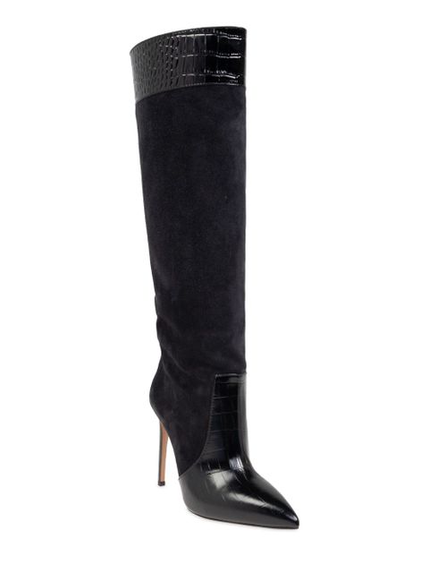 Paris Texas 105mm pointed-toe boots - Black