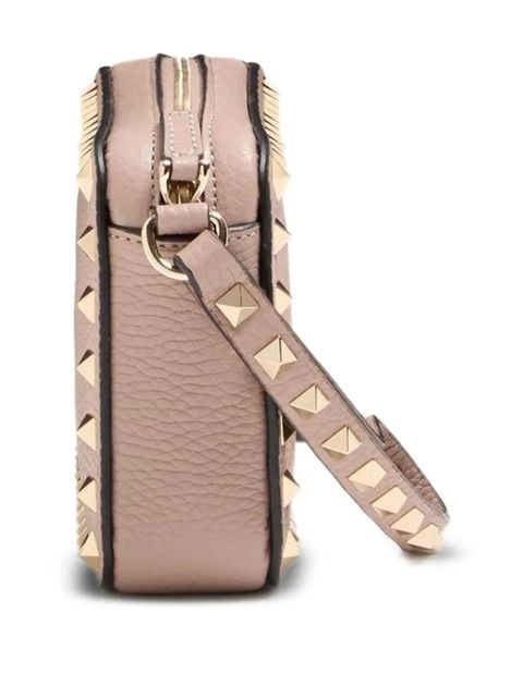 Valentino Garavani Rockstud embellished clutch bag - Pink