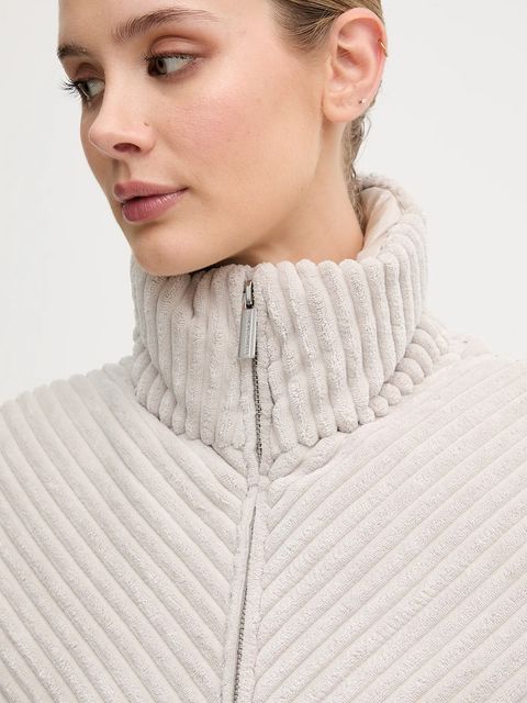 Colmar kurtka sztruksowa puchowa kolor beżowy zimowa 2187.2ZM