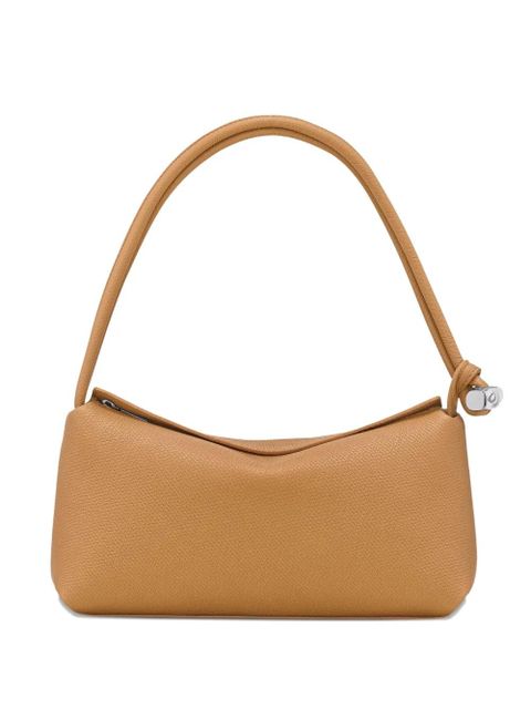 Longchamp Le Roseau M shoulder bag - Brown - zdjęcie produktu nr 1