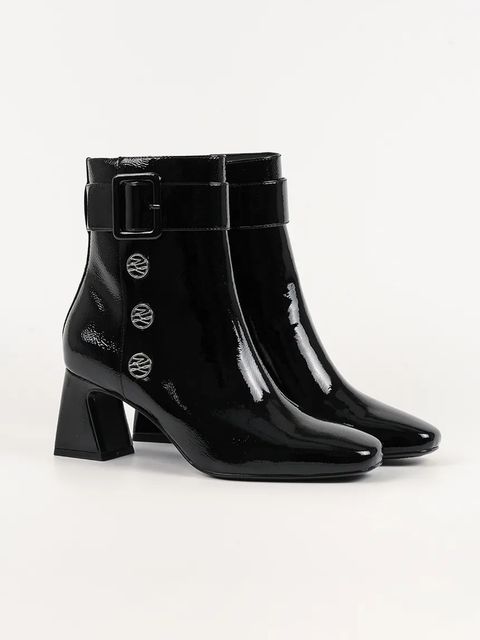 Karl Lagerfeld botki skórzane BEATA - zdjęcie produktu nr 1