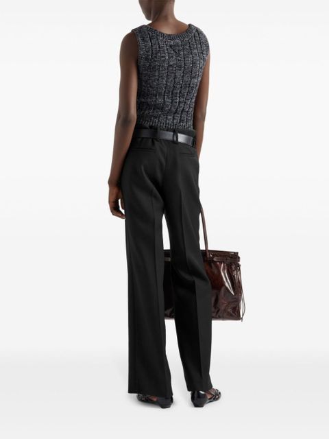 Prada Gabardine pants - Black