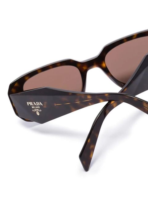 Prada Eyewear tortoiseshell square-frame sunglasses - Brown