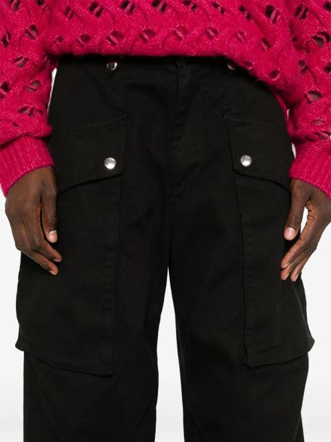 MARANT ÉTOILE Jannick cargo trousers - Black