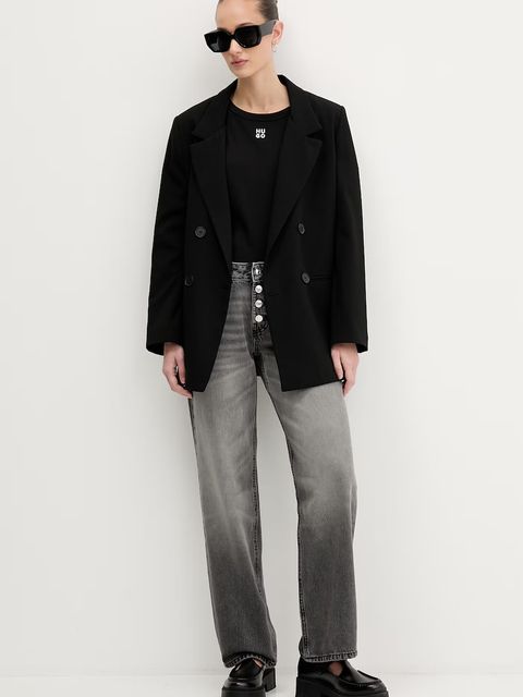 HUGO jeansy straight damskie Gilissi_5 - zdjęcie produktu nr 1