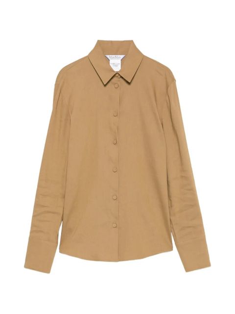 Max Mara Badesse long-sleeve shirt - Neutrals - zdjęcie produktu nr 1