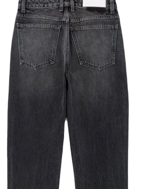 RE/DONE 70s high-waisted straight-leg jeans - Black - zdjęcie produktu nr 2