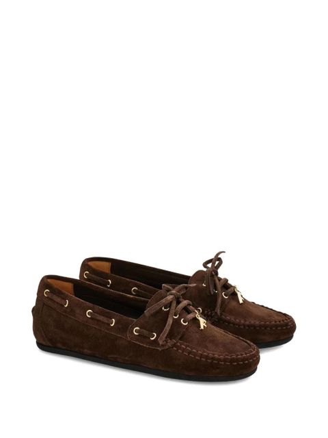 Ferragamo leather boat shoes - Brown - zdjęcie produktu nr 2